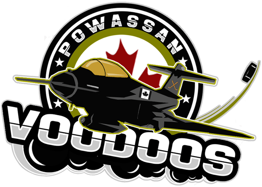Powassan Voodoos 2014-Pres Primary Logo iron on heat transfer